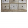 Rebecca Mobili Bench Chest of Drawers Beige 6 Drawers Padded Seat 49x77,5x35