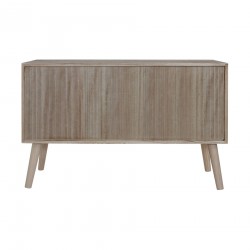 Rebecca Mobili Credenza per Ingresso Mobile Scandinavo con 2 Ante in Legno Marrone