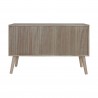 Rebecca Mobili Credenza per Ingresso Mobile Scandinavo con 2 Ante in Legno Marrone