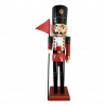 Rebecca Mobili Decorative Nutcracker Large Christmas Soldier with Black Hat