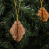 Rebecca Mobili Decorative Hanging Christmas Tree Ornaments in Paper 24 pcs