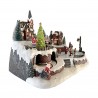 Rebecca Mobili Christmas Village with Movement and Lights Christmas Carol Gift Idea