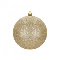 Rebecca Mobili Decorative Christmas Tree Baubles 34 pcs Gold Color Glass