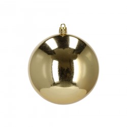 Rebecca Mobili Decorative Christmas Tree Baubles 34 pcs Gold Color Glass