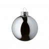 Rebecca Mobili Sfere per Albero di Natale Ornamenti 34 pz Grigio Argento Vetro