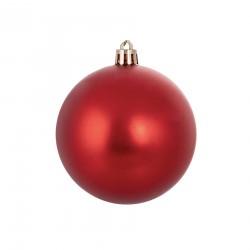 Rebecca Mobili Bolas de Navidad Decoraciones para Árbol 34 uds Rojas de Vidrio