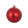 Rebecca Mobili Boules de Noël Décorations pour Arbre 34 pcs Rouge en Verre