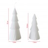 Rebecca Mobili Set of 2 Christmas Tree White Soy Wax Candles Gift Idea