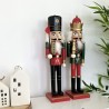 Rebecca Mobili Decorative Nutcracker Large Christmas Soldier with Black Hat