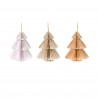 Rebecca Mobili Christmas Tree Shaped Hanging Ornaments 12 pcs in Paper