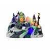 Rebecca Mobili Christmas Scene with Moving Nativity Village Gift Idea