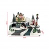 Rebecca Mobili Christmas Scene with Moving Nativity Village Gift Idea