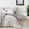 Rebecca Mobili Comodino 2 Cassetti Comodino Multiuso Bianco MDF Stile Scandinavo