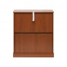 Rebecca Mobili Multipurpose Cabinet with Drawer 2 Doors Brown for Bathroom Entrance Kitchen