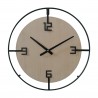 Rebecca Mobili Hanging Clock Beige Black in Modern Style