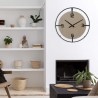 Rebecca Mobili Hanging Clock Beige Black in Modern Style