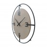 Rebecca Mobili Hanging Clock Beige Black in Modern Style