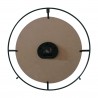 Rebecca Mobili Hanging Clock Beige Black in Modern Style