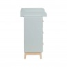 Commode Mobili Rebecca Tessen 100x80x42 MDF Den Aqua Groen Bruin Scandinavisch Om Te Monteren