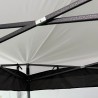 Moustiquaire pour Gazebo 3x3 Mobili Rebecca Banyan 240x1200 cm Polyester Noir Montage Requis