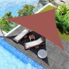 Sail Shade Rebecca Mobili Euclea 300x300x300 Polyester Waterproof Steel Red