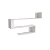 Shelf Rebecca Mobili Limba 71,5x120x14,5 Chipboard White Modern