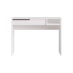 Bureau Rebecca Mobili Boyum 75x100x44,5 Spaanplaat IJzer Wit Modern