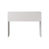 Bureau Rebecca Mobili Boyum 75x100x44,5 Panneau de particules Fer Blanc Moderne