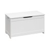 Rebecca Mobili Trunk Chest Box White Toy Room Children Wooden Storage