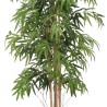 Artificial Bamboo Plant Rebecca Mobili Tukra 150x35x35 Polyester Bamboo Wood Green Brown