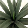 Pianta artificiale Yucca Rebecca Mobili Sunko 90x30x30 Polietilene Polietilene Verde Marrone