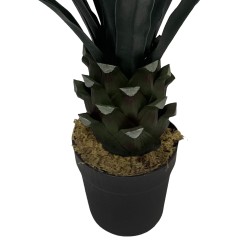 Artificial Yucca Plant Rebecca Mobili Sunko 90x30x30 Polyethylene Green Brown