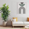 Artificial Cassia Plant Rebecca Mobili Kori 145x40x40 PEVA Wood Green Brown