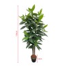 Artificial Cassia Plant Rebecca Mobili Kori 145x40x40 PEVA Wood Green Brown