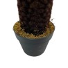 Artificial Cycas Plant Rebecca Mobili Siyar 90x35x35 Polyethylene Green Brown