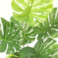 Artificial Monstera Plant Rebecca Mobili Emas 90x40x40 PEVA Polyethylene Green Brown