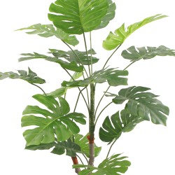 Artificial Monstera Plant Rebecca Mobili Merah 155x50x50 PEVA Polyethylene Green Brown