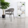 Libreria Rebecca Mobili Lissan 119x60x29 Truciolato Bianco Moderno