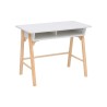 Children's Desk Rebecca Mobili Meryta 70x90x50 MDF Pine White Brown