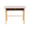 Kinder bureau Rebecca Mobili Badal 70x90x50 MDF Grenen Roze Bruin