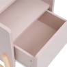 Comodino per Bambini Rebecca Mobili Rasam 49x40x30 MDF Pino Rosa Marrone