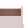 Children's Nightstand Rebecca Mobili Rasam 49x40x30 MDF Pine Pink Brown