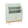 Kinder boekenrek Rebecca Mobili Oroya 100x80x33 MDF Grenen Aqua Groen Bruin