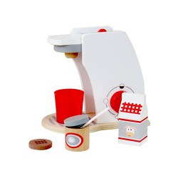 Children's Coffee Machine Toy Rebecca Mobili Booy From 3 years Wood Multicolor