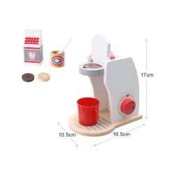 Children's Coffee Machine Toy Rebecca Mobili Booy From 3 years Wood Multicolor