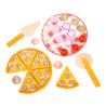 Children's Pizza Toy Rebecca Mobili Okhar From 3 years Wood Multicolor