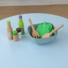 Jeu de Salade pour Enfants Rebecca Mobili Tanah À partir de 3 ans Bois Multicolore