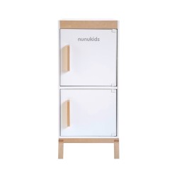 Spiel Kühlschrank für Kinder mit Zubehör Rebecca Mobili Dalak Ab 3 Jahren Holz  Mehrfarbig   73x30x30