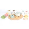 Children's Tea Set Toy Rebecca Mobili Videira From 3 years Wood Multicolor