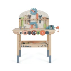 Children's Tool Bench Toy Rebecca Mobili Bacaba From 3 years Wood Multicolor 79,5x59,5x29,5